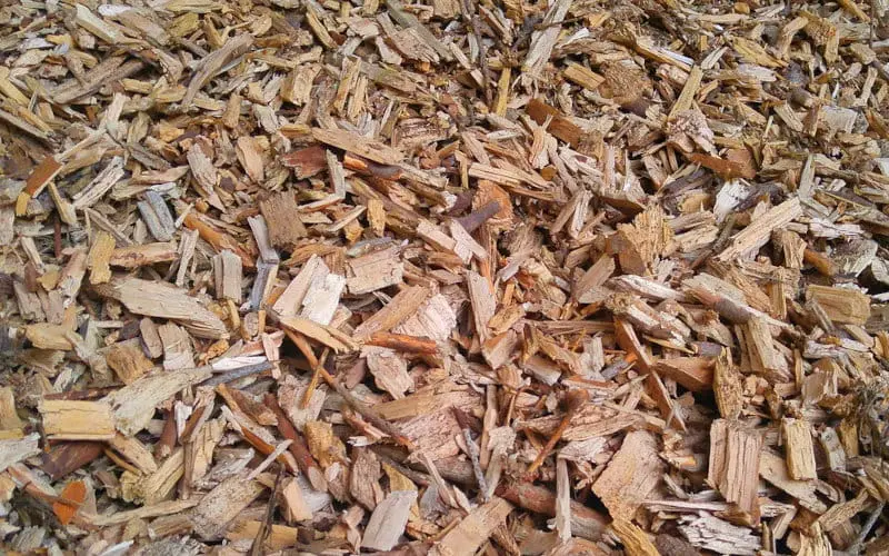 Holzheizung mit Hackschnitzel