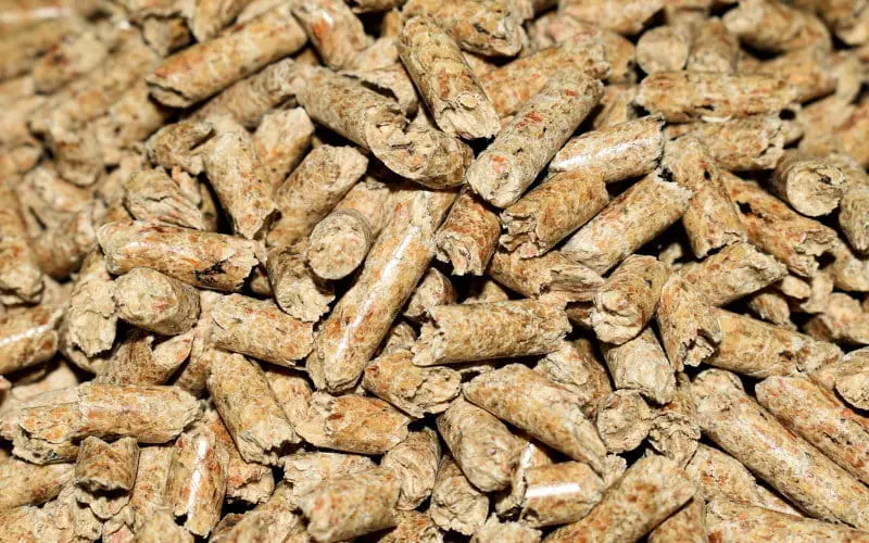 Holzheizung mit Pellets